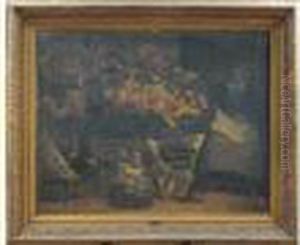 La Boutique De Fleurs by Georges Jeannin