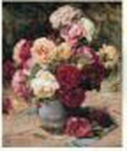 Roses Dans Un Vase Roses Dans Un Vase