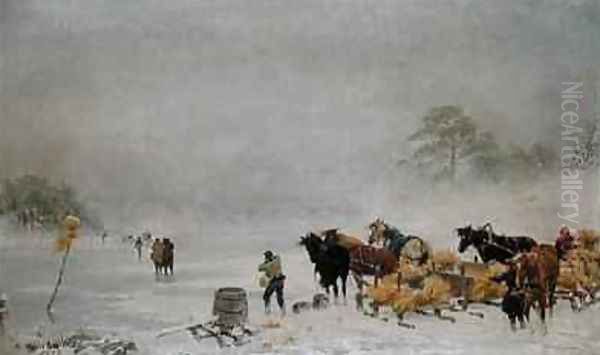 Sledges on the Ice 1873 - view 1
