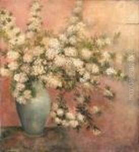 Cherry Blossoms In A Vase