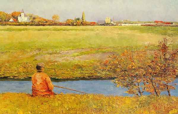 Fishing on a Summer Day - view 1