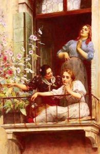The Gossips by Stefano Novo