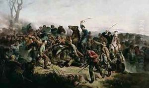 The Cavalry Charge of Lt Henry B Hidden 1862