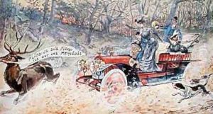 Blast Im Done For They Have a Mercedes 1906 by Maurice Louis Henri Neumont