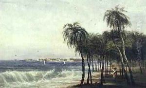 A View of Colombo Ceylon by Andrew Nicholl