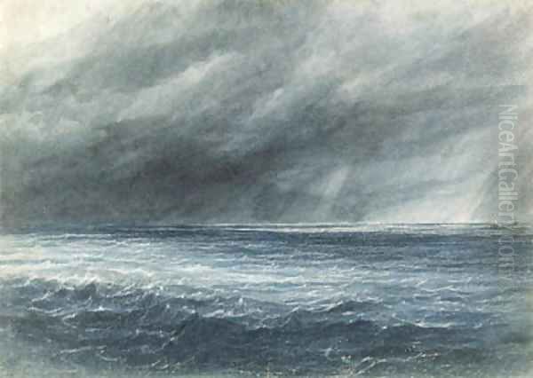 The Indian Ocean A squall - view 1