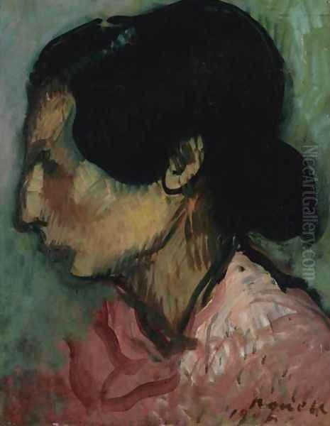 Study of a Gypsy (Estudi (Gitana) - view 1