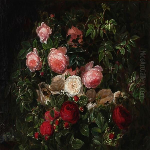A Bouquet Of Roses - view 1