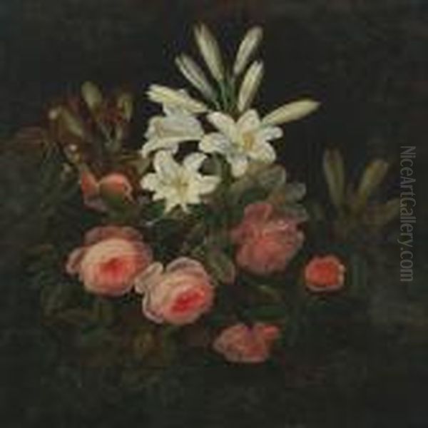 Roses And Lilie - view 1