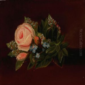 Flowers On A Stone Sill