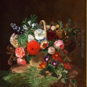 Still Life With Numerous Flowers by I.L. Jensen
