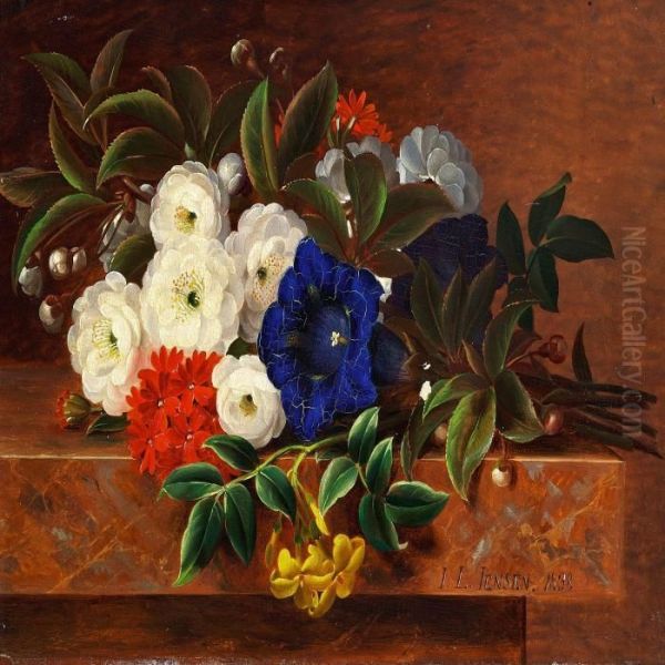 Flowers On A Sill - view 1