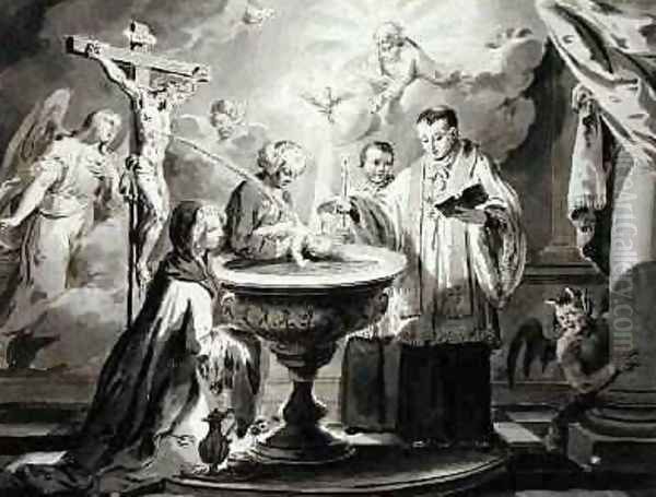The Seven Sacraments Baptism 1779 - view 1