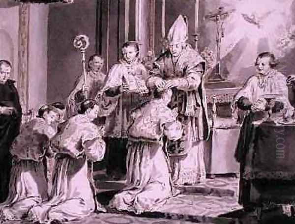 The Seven Sacraments Ordination 1779 - view 1