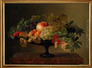 Fruktstilleben by Johan Laurentz Jensen