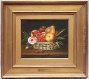 Still Life Fruit by Johan Laurentz Jensen