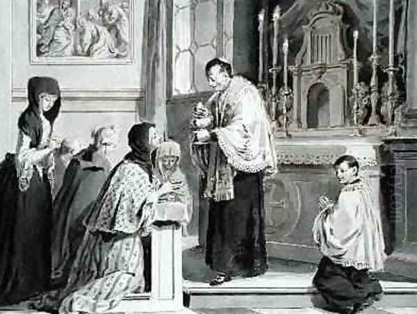 The Seven Sacraments Communion 1779 - view 1