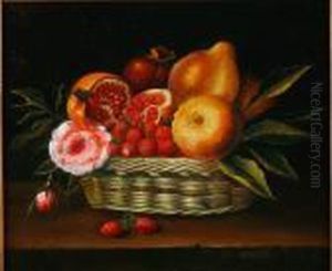 Still Life Of Fruit And Flowers Still Life Of Fruit And Flowers