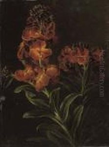 Wallflowers by Johan Laurentz Jensen