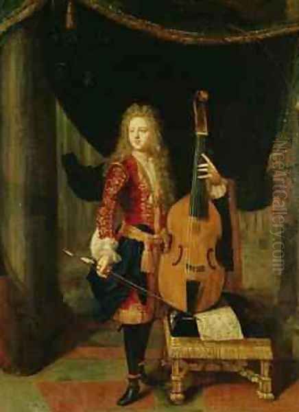 Portrait of Johann Schenck 1660-1712 - view 1