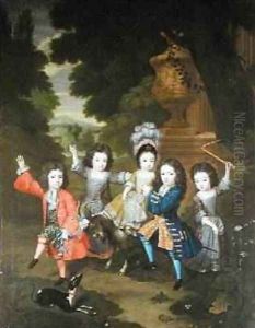Portrait of the Children of Francisco LopezSuasso