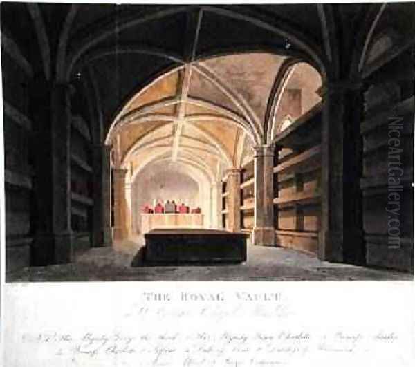 The Royal Vault St Georges Chapel Windsor - view 1