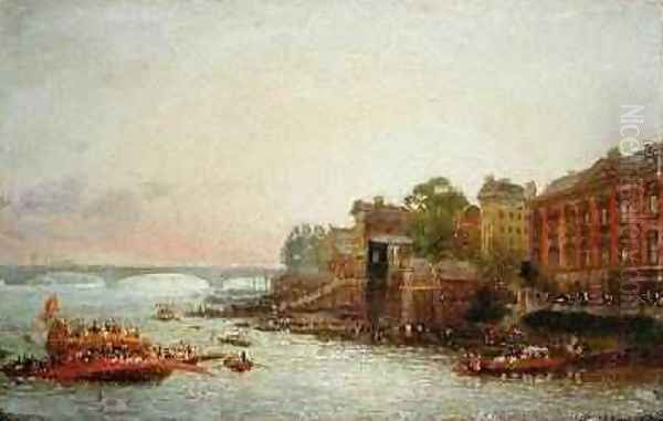 Somerset House London 1820-30 - view 1