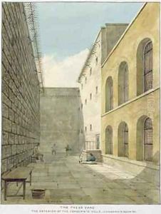 The Press Yard Newgate Prison The Press Yard Newgate Prison