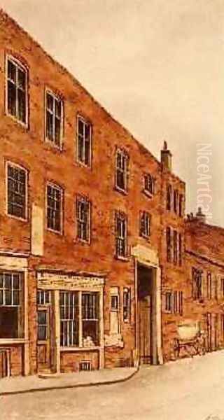 Bull and Mouth Inn St Martin le Grand 1806 - view 1