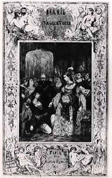 Frontispiece of Marie Tudor from Works - view 1