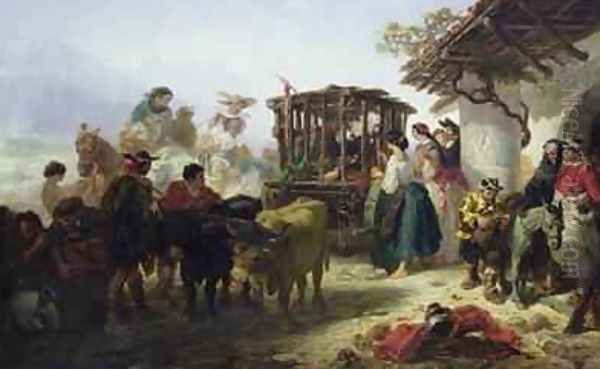 Don Quixote in a Cage - view 1