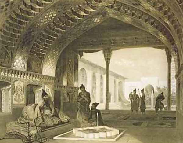 The Hall of Mirrors in the Palace of the Sardar of Yerevan Armenia - view 1
