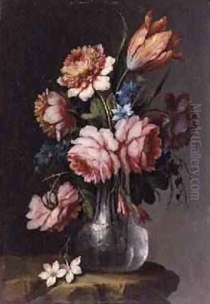 Roses Tulips and Peonies - view 1