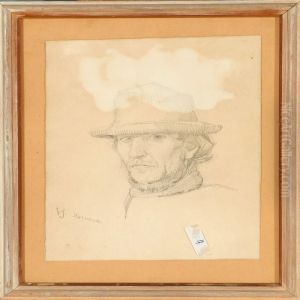 A Fisherman Fromhornbaek, Denmark by Viggo Johansen