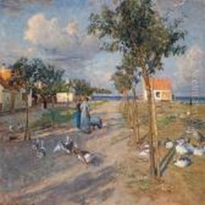 Landscape Near Dragor by Viggo Johansen