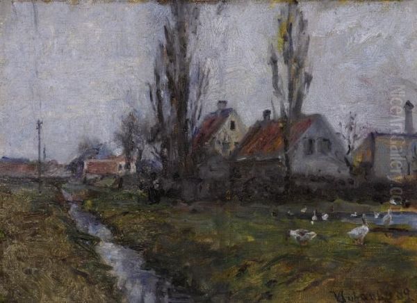 Village By The Stream - view 1