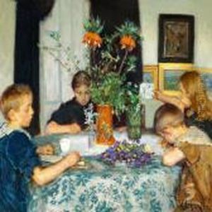 Born, Der Male Foraarsblomster Born, Der Male Foraarsblomster
