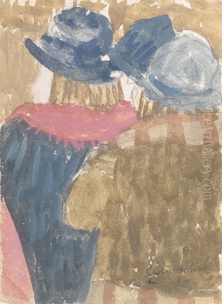 Three Girls In Church - view 1