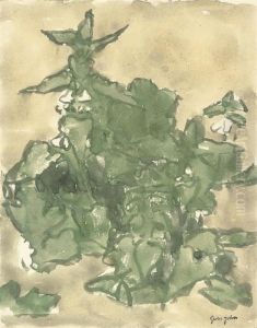 Study Of Lamium Album (white Deadnettle) by Gwendolen John
