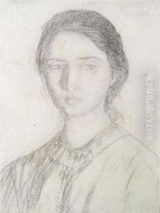 Portrait Of Dorelia by Gwendolen John