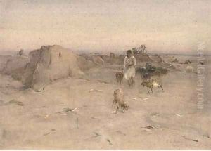 An Egyptian goatherder
