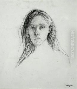 Self Portrait Study by Gwendolen John