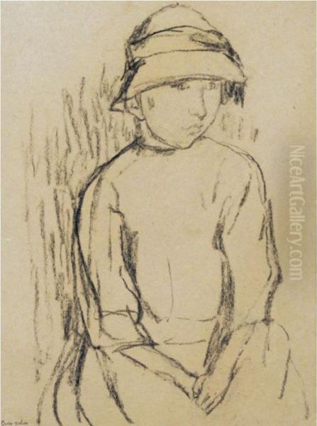 Small Child In A Hat - view 1