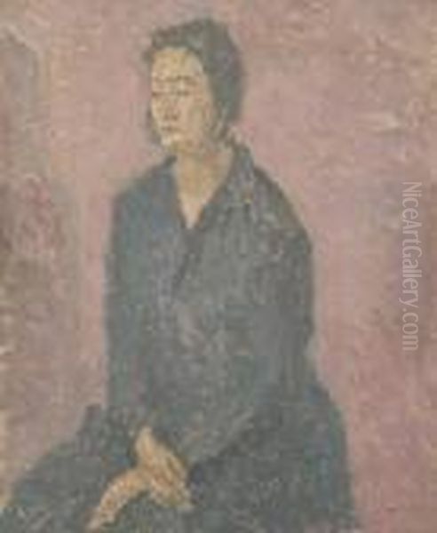 Woman With Hands Crossed - view 1