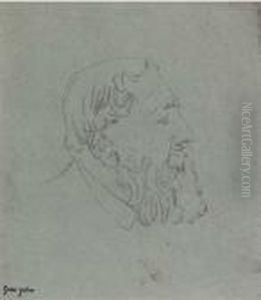 Portrait Of Auguste Rodin