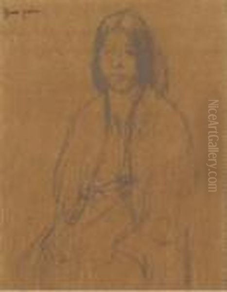 Seated Girl - view 1