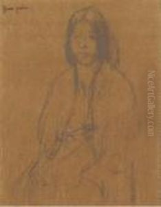 Seated Girl by Gwendolen John