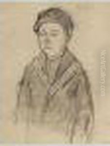 Boy Wearing A Sailor's Uniform by Gwendolen John