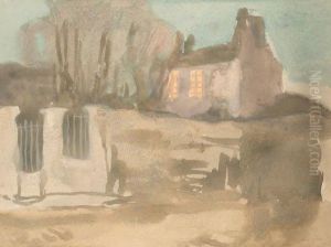 House At Twilight by Gwendolen John