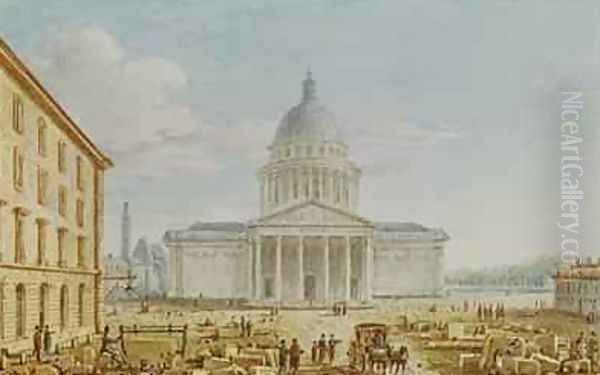 View of the Church of St Genevieve the Pantheon 18th-19th century - view 1